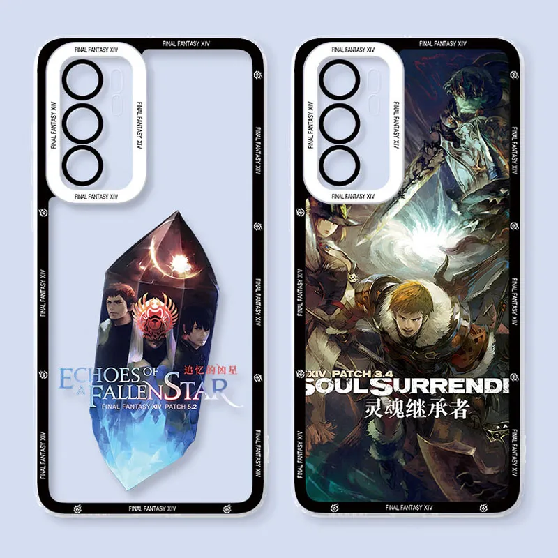 Game Final Fantasy Soft Case for Samsung Galaxy S23 S22 Ultra S21 S20 FE S10 Plus Note 20 10 9 A32 A52S A52 A72 Silicone Cover