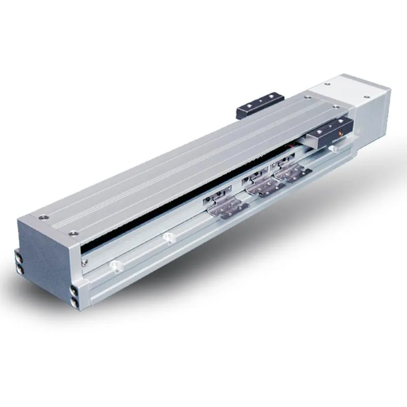 Linear module, stroke 50~ 800 mm High load 8-25 kg Linear actuator for speed 125 mm/s Embedded linear module