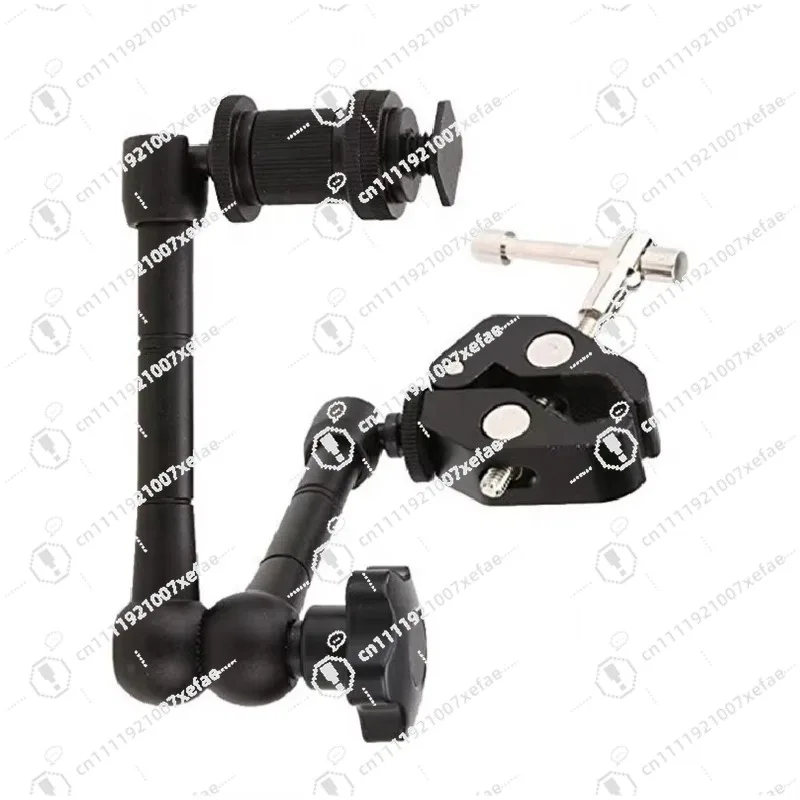 

11-Inch Articulated Friction Arm Kit Large Super Clamp Crab Pliers