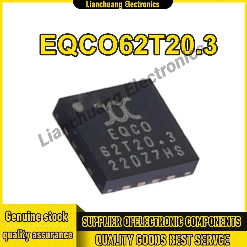 EQCO62T20.3 EQCO 62T20.3 QFN-16 Chip IC VIDEO TREIBER 16QFN IC Chipsatz Neues Original auf Lager