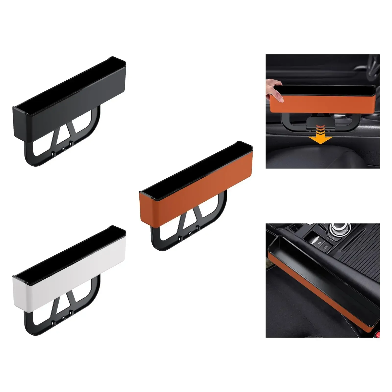

Car Seat Gap Filler Organizer Multi Functional Console Side Extra Pouch Car Accessories Auto Console Side Storage Car Interior