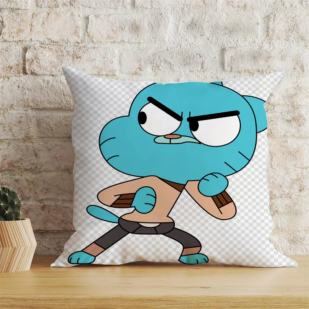 Pusheen The Amazing World of Gumball Maccabi Haifa Christmas Home Decoration Horror Decorative Cushions for Decorative Sofa Fnaf