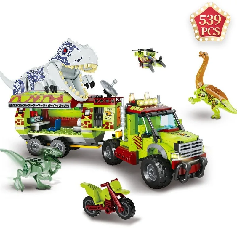 Technische ideeën Expert Jurassic Dinosaur Animal Park World 2-bouwstenen Dinosaur Bricks Speelgoed voor kinderen Kinderen Vakantiecadeau
