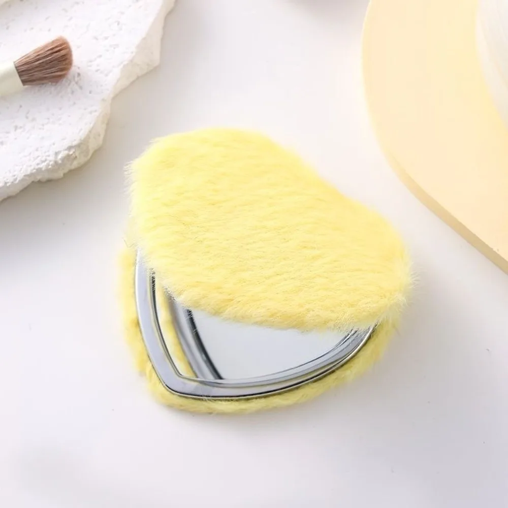 Folding Makeup Mirror Mini Pocket Elegant Travel Handheld Mirror Valentine's Day Gift Double-sided Cosmetic Mirror Student
