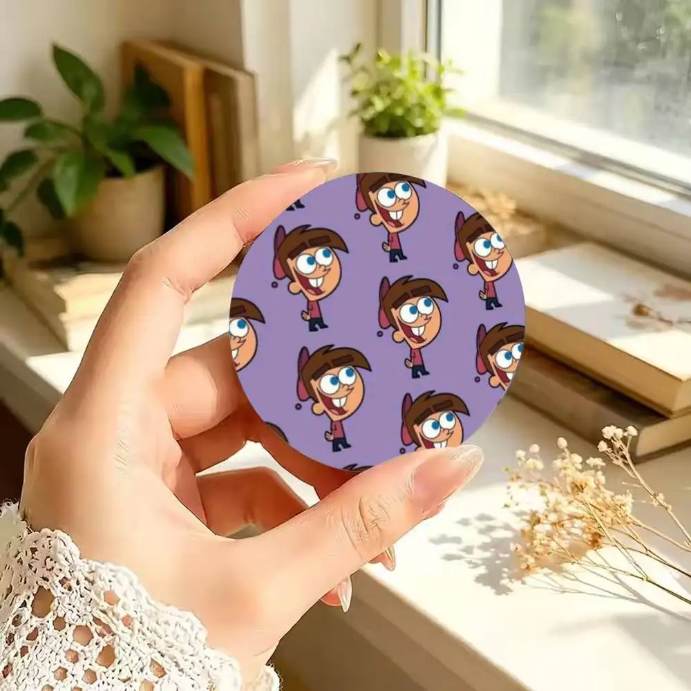 Anime The Fairly O-OddParents 25 32 44 58 75mm Round Badges Brooches Lapel Pins Fashion Accessory Holiday Present Gift