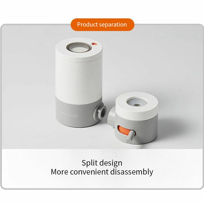 صنبور تنقية المياه المنزلية ، فلتر صنبور الشرب المباشر ، عنصر الترشيح العالي ، عنصر الفولاذ المقاوم للصدأ ، TC06