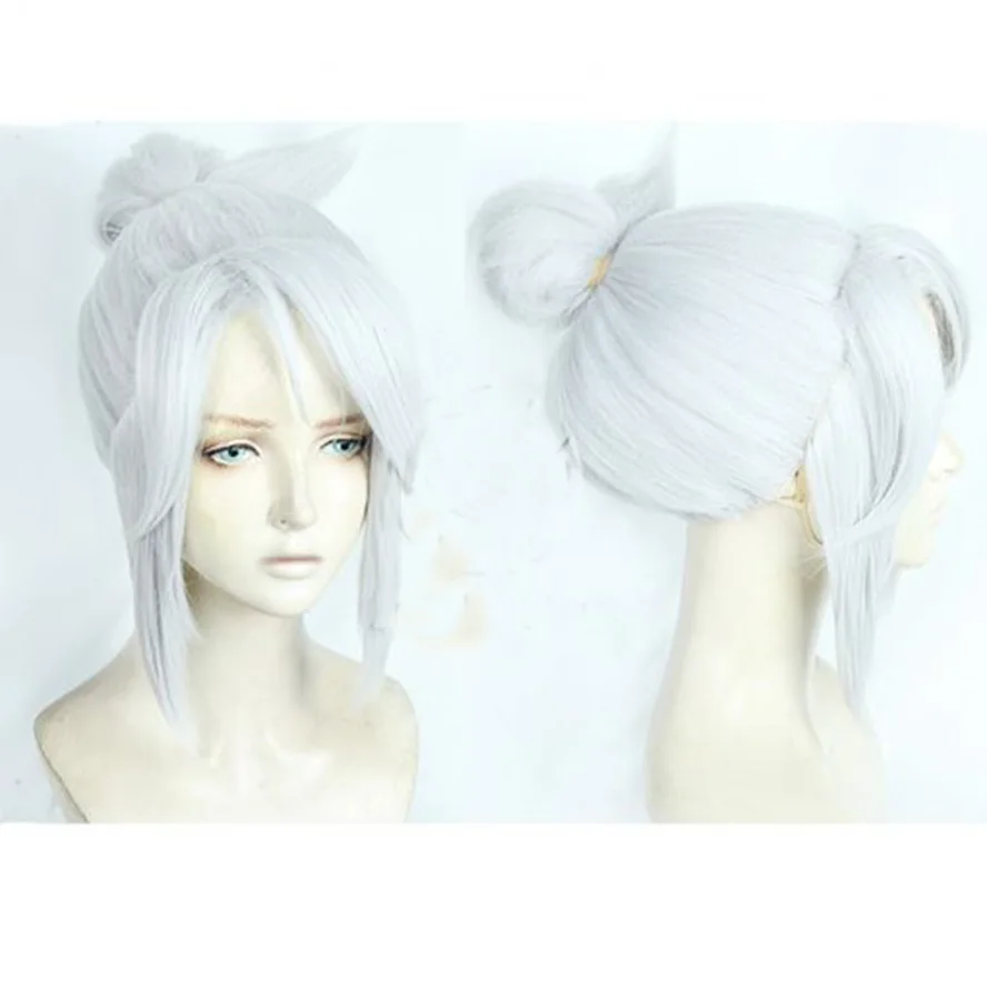 

Heat Resistant Fiber Cosplay Wig for Valorant Jett