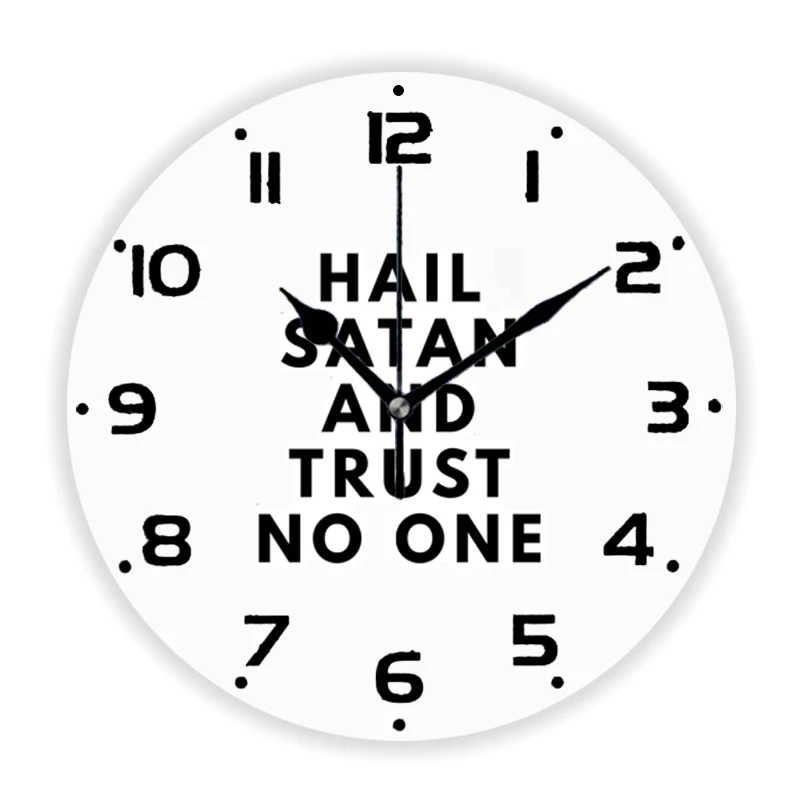 Satanic Clock: A Unique and Bold Addition to Your Home Decor