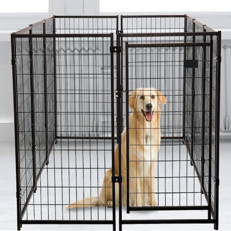 Large And Small Dog Cage Medium Metal Fence Dog Isolation Fence Wire Mesh Pet Fence