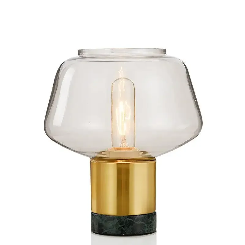 

light luxury simple creative study living room bedroom mushroom decoration bedside lamp