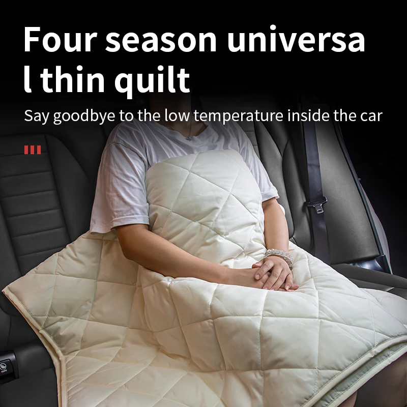 

Detachable Multi-Functional 2-In-1 Car Pillow and Thin Blanket Suitable For Cadillac LYRIQ Optiq Vistiq CTS Coupe XLR Escalade