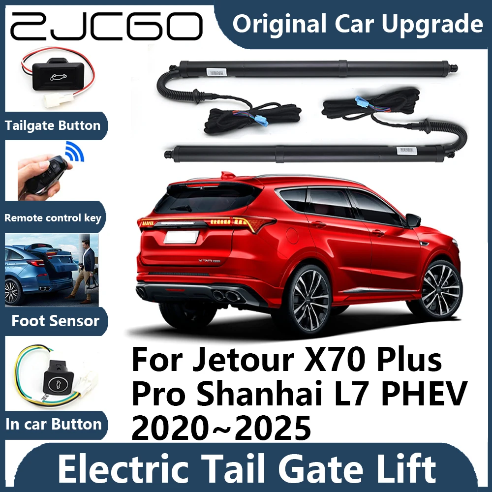 For Jetour X70 Plus Pro Shanhai L7 PHEV Tailgate Electric Tail Gate Lift Prop Support Vehicle Power Rear Door Liftgate Strut