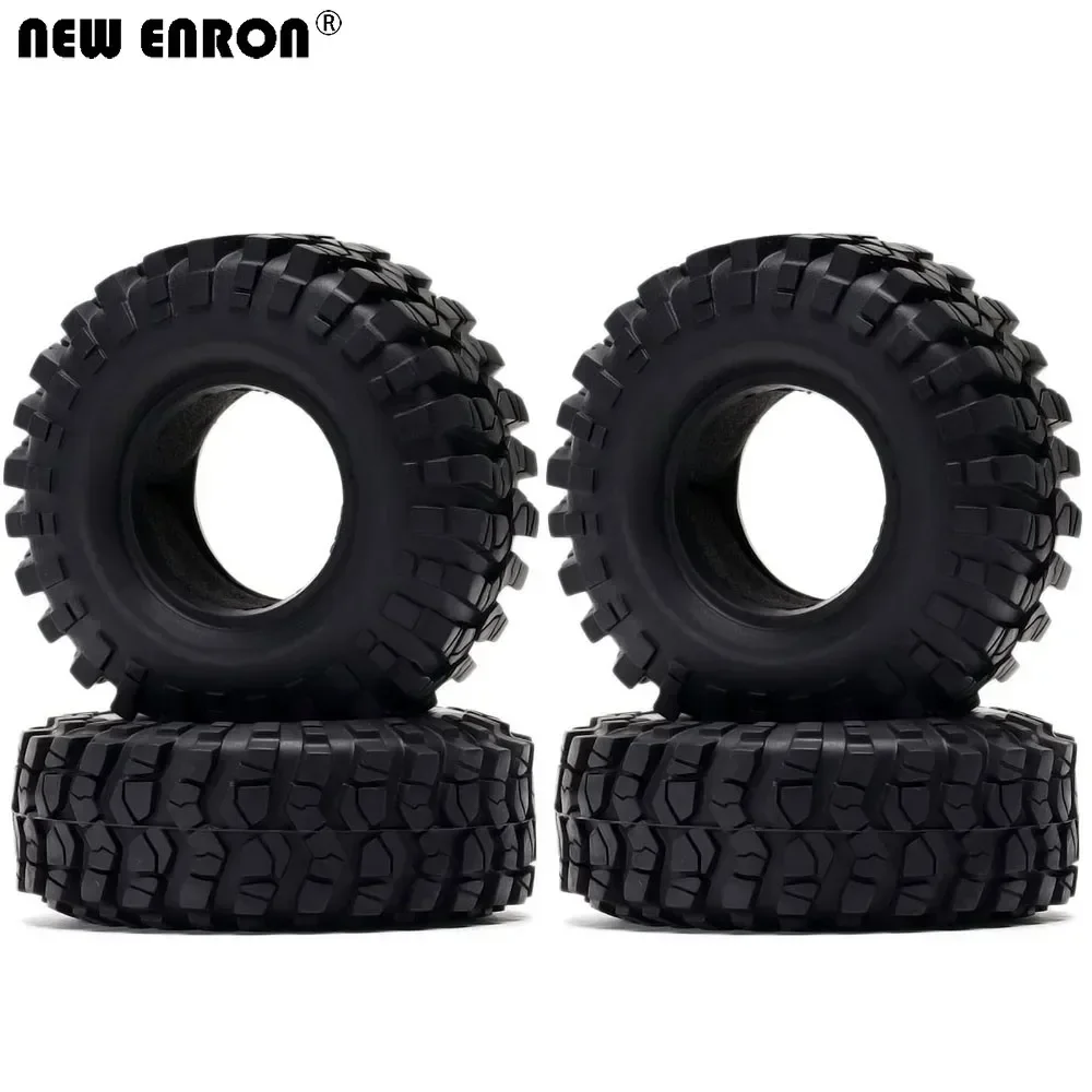 

NEW ENRON 1.9 Inch 108mm 1/10 Rubber Tyre Tires For 1:10 RC Crawler Car Traxxas TRX4 T6 Axial SCX10 90046 TF2 Tamiya CC01