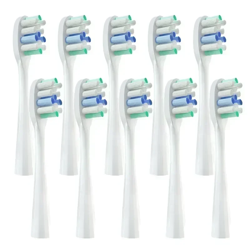 Replacement For Usmile Y1/U1/U2 Toothbrush Heads Pink Smart Electric Tooth Clean DuPont Brush Nozzles Heads 4/10Pcs/Set