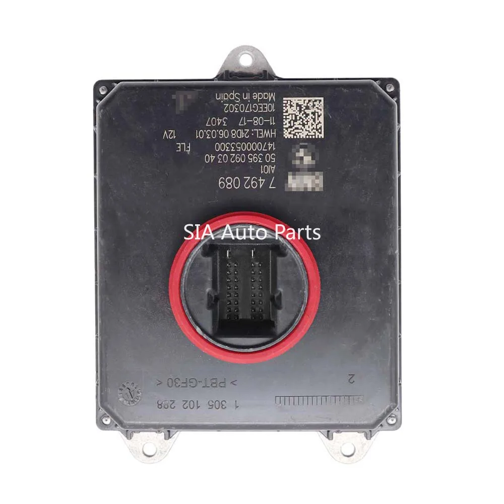 ของแท้ 63117492089 7492089   โมดูลไดร์เวอร์ LED ไฟหน้า 1305102288   10EEG 160486   สําหรับ BMW X1 F48 X2 F39 อุปกรณ์เสริมในรถยนต์