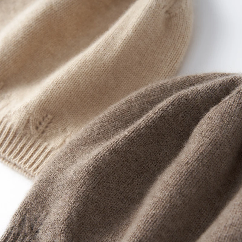 ZYCZCXX-Chapeau en cachemire pour femme, 100% pur cachemire, chaud, coupe-vent, tricot doux, solide, qualité document, automne, hiver