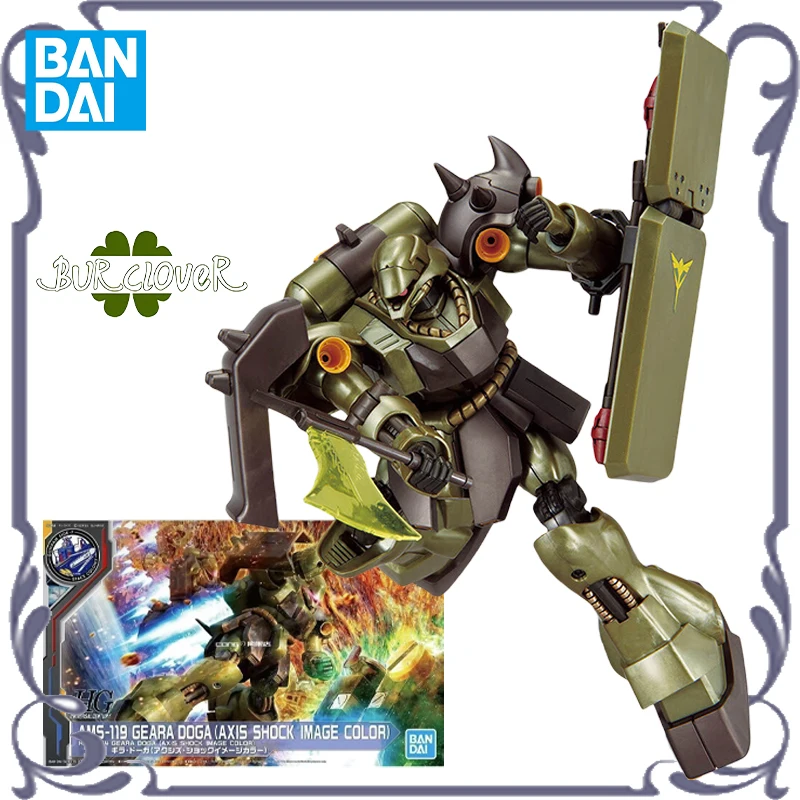 

Bandai оригинальная серия GUNDAM HG 1/144 GEARA DOGA аниме фигурка в сборе модель игрушки Коллекционная модель украшения подарки
