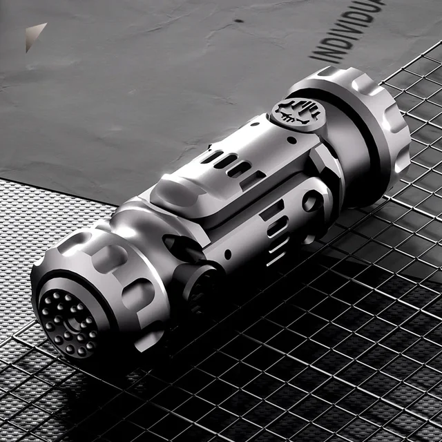 Stun Grenade Fidget Spinner Miniaturowy pistolet zabawkowy z wysuwanymi nabojami Zabawki antystresowe dla dorosłych i dzieci Najlepsze prezenty