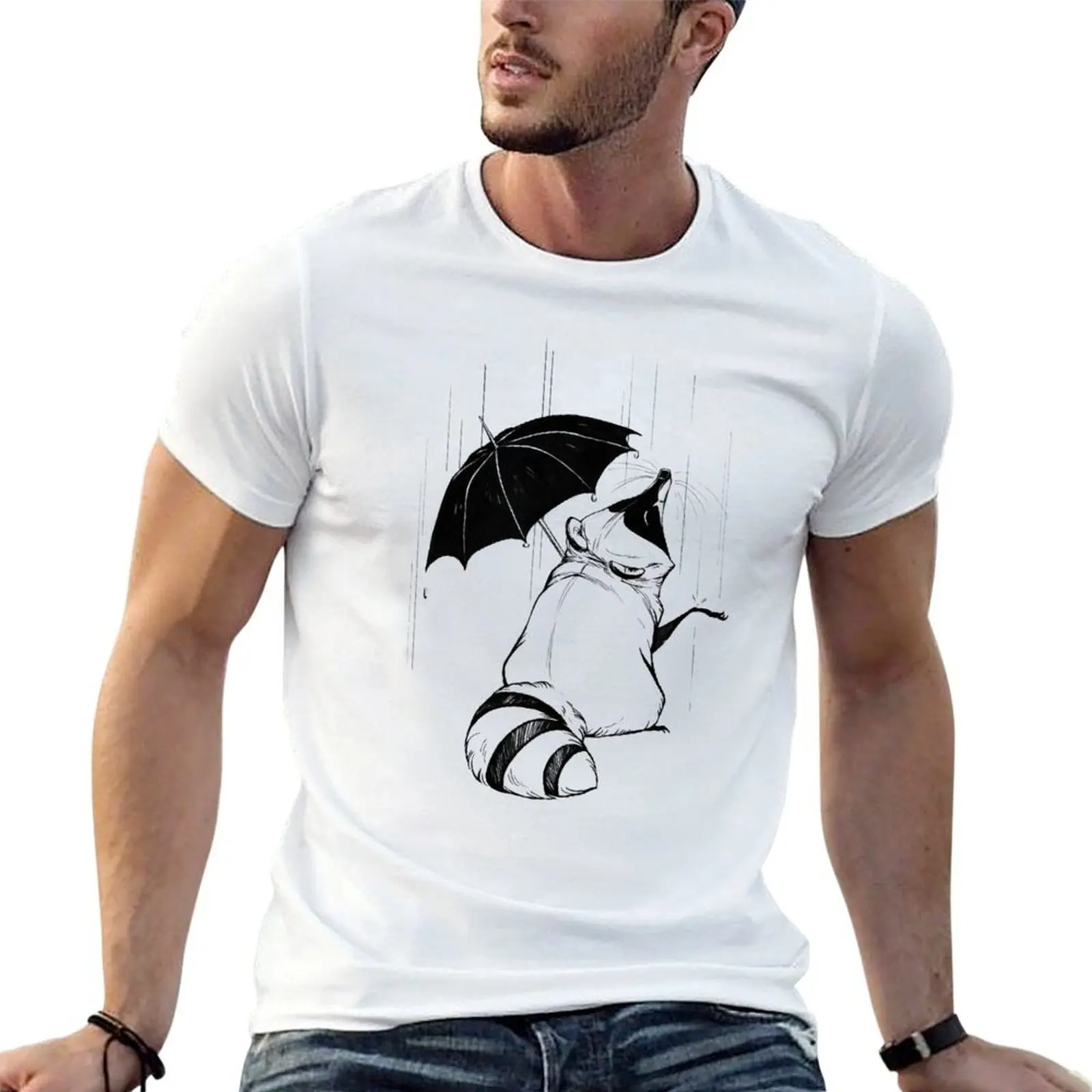 Rainy Season T-Shirt anime tshirt t shirt man luxury t shirt man casual T-shirt