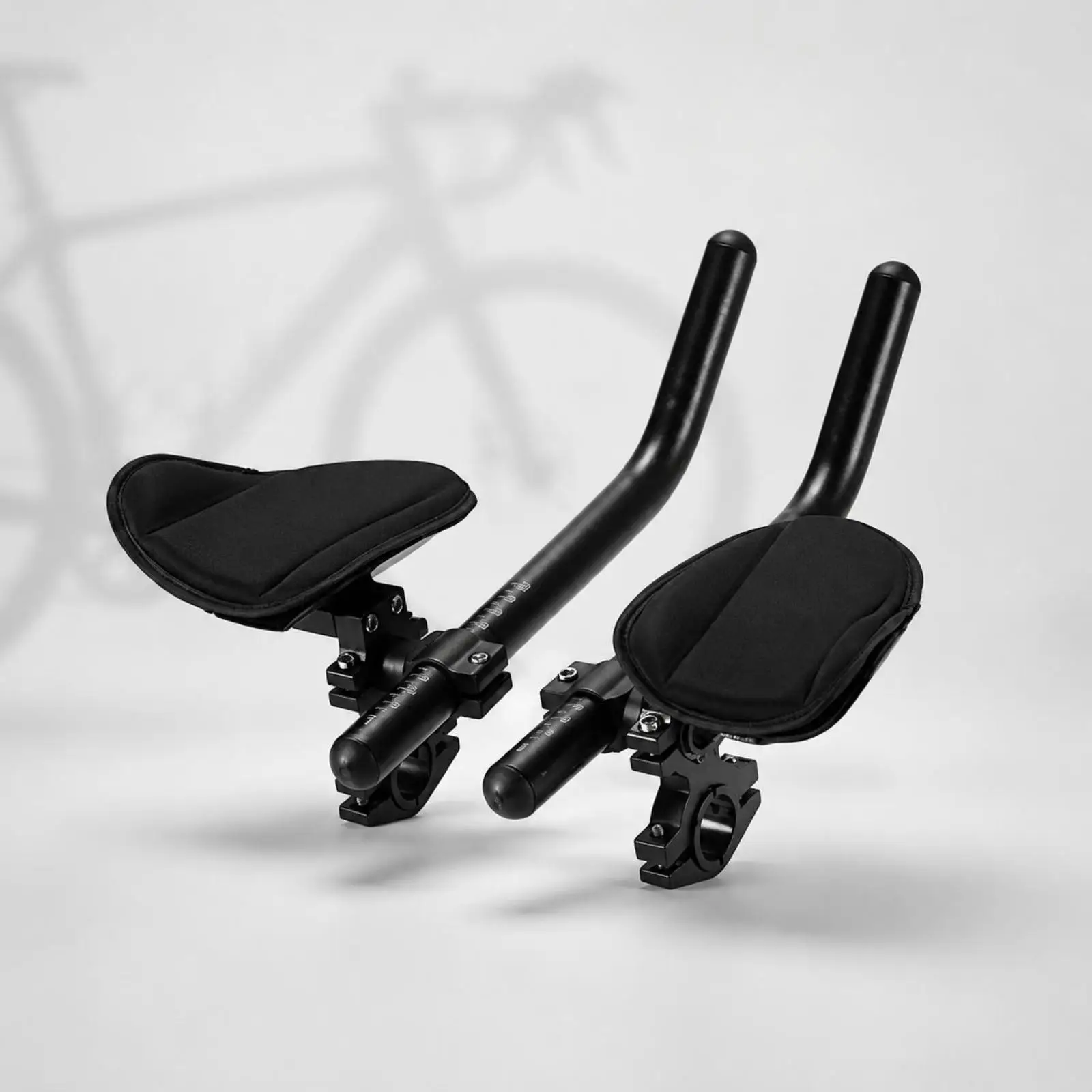 adjustable-bicycle-handlebar-aerobar-support-with-armrest-pads-aluminum-clip-on-for-racing-road-bikes