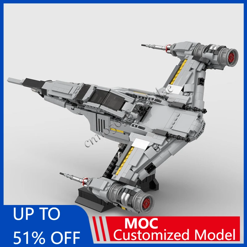 

1148 PCS MOC Star Battle Starfighter Model Building Blocks Bricks Diy Creative Assembly Educational Toys Children Festival Gifts