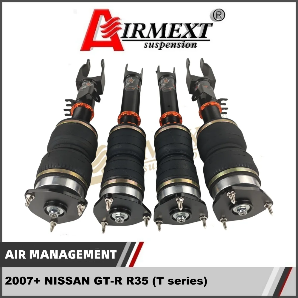 For NISSAN GT-R R35 ( 2007+ )/AIR STRUT Coilover +air Spring Assembly /Auto Parts/Chasis Adjuster/Pneumatic