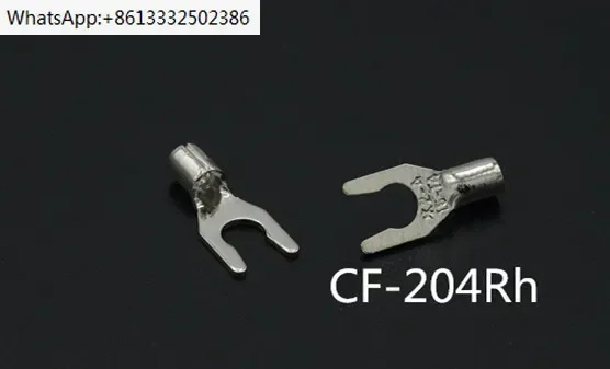 Red copper, rhodium plated, gold plated audio dedicated line grounding wire, fire neutral wire, ear transformer terminal