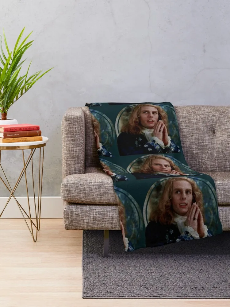 ITWV -- Lestat de Lioncourt Popout Edit Tom Cruise 90s Throw Blanket Blankets For Sofas manga sofa bed For Sofa Thin Blankets