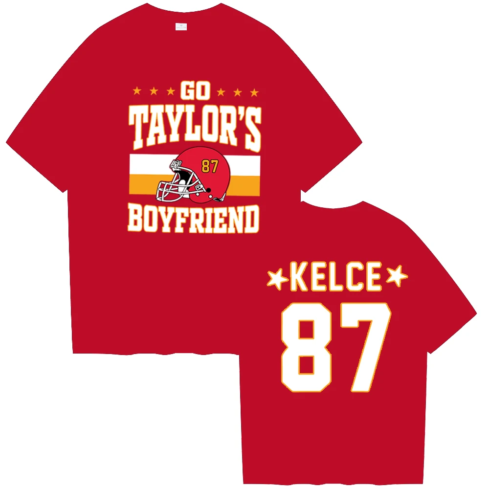 Taylor's Boyfriend In My Kc 87 Chief Era Football Fan 90S Shirt Gifts Tops In My Chiefs Era Shirt Graphic T Shirts Unisex