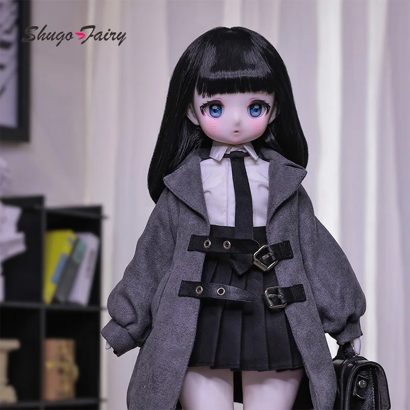 ShugaFairy Yurina 1/4 Bjd Dolls Spring and Autumn Fashion Preppy Style Two-dimensional Anime Ball Jointed Dolls Graduation Gift