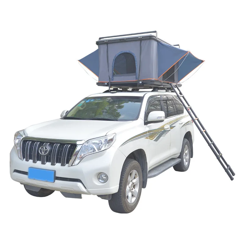 DrunkenXp factory directly supply SUV straight bracing roof top tent aluminium roof top tent hardshell