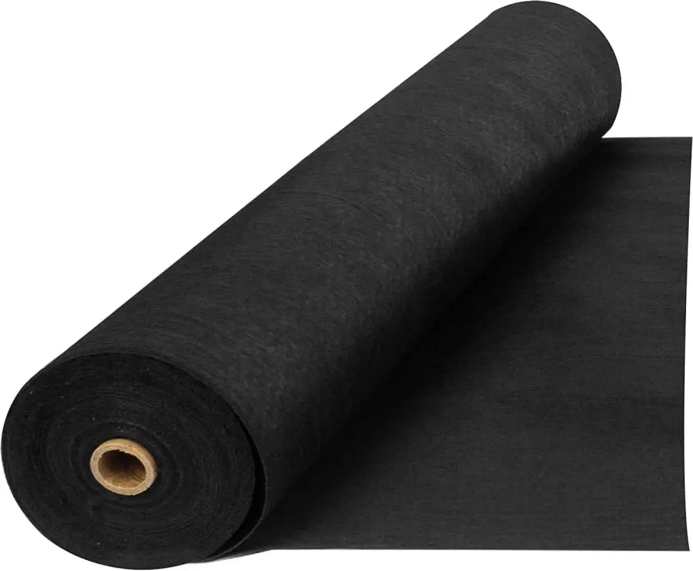 Geotextile Landscape, 3ft x 100ft & 8oz Geotextile Fabric, PP Drainage 350N Tensile Strength for Driveway  Road Stabilizationr