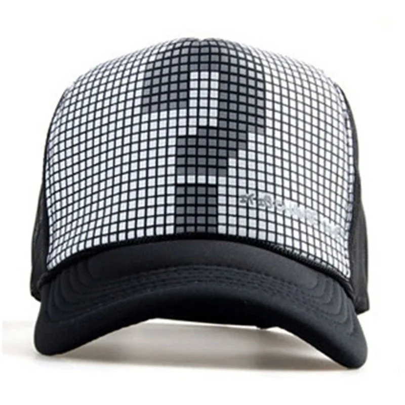 77HC Men Women Baseball Golf Mesh Cap Trucker Adjustable for Snapback Hat