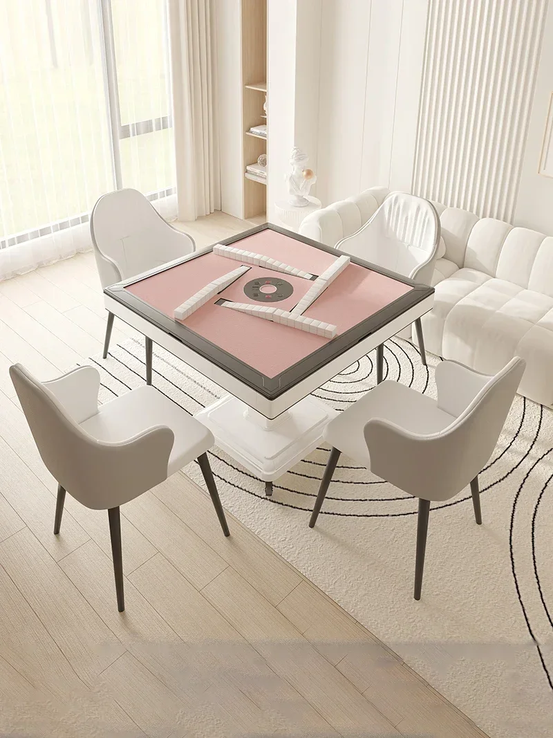 

#For Simple Fold Dining Table Dining Room Power-driven Home Amusement Mahjong Table Relaxation Mesa