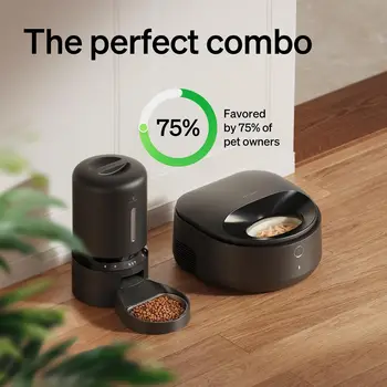 Automatic Cat Feeder Wet Food Refrigerated New Upgraded APP Control 3 Days Freshness 3 Meals Semiconductor Cooling Quick 6