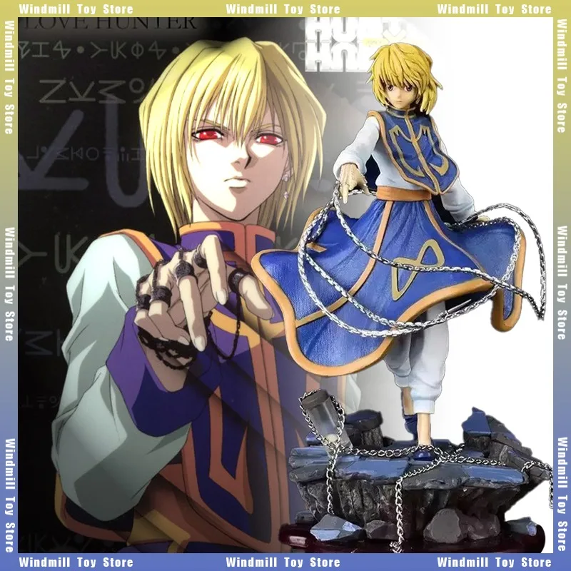 

33 см Kurapica Gon Freecss Killua Zoldyck Hisoka Hunter Hunter периферийная модель куклы фигурка игрушки коллекции орнамент украшения