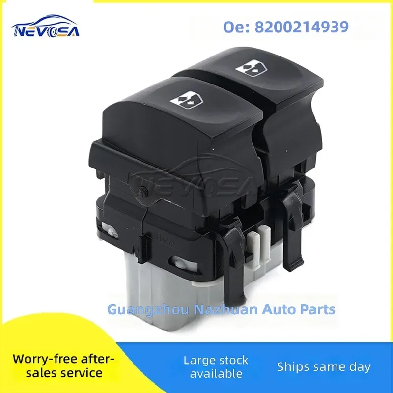 For Renault Electric Window Switch Glass Lift Master Control Button Auto Parts 8200214939