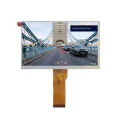 TM070RDHG34 7 Zoll 800×480 LCD-Bildschirmanzeigemodul, sonnenlichtlesbare Anwendung, hohe Helligkeit, Kfz-Display für den Außenbereich