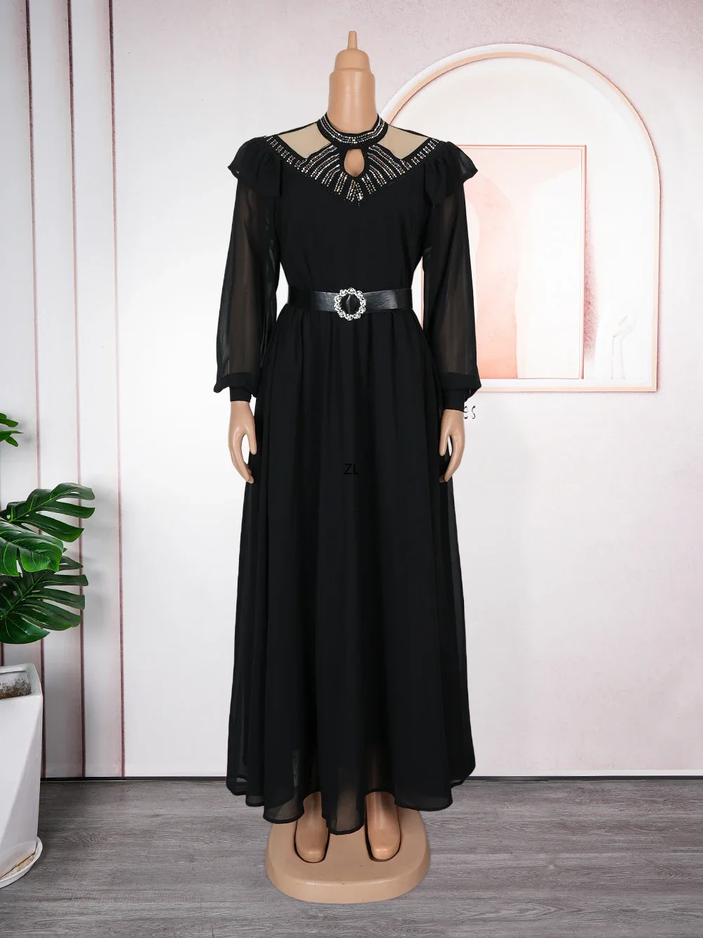 

African Clothes Dashiki Max Dress Plus Size Women's Elegant Turkey Dresses Africa Party Wedding Dress Daily Wear Evening Gown