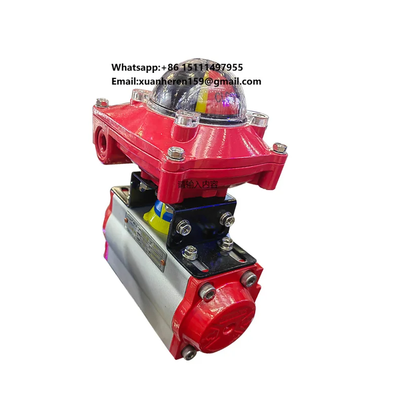 Fire Extiguisher Solenoid Valve and Limit Switch With Actuator
