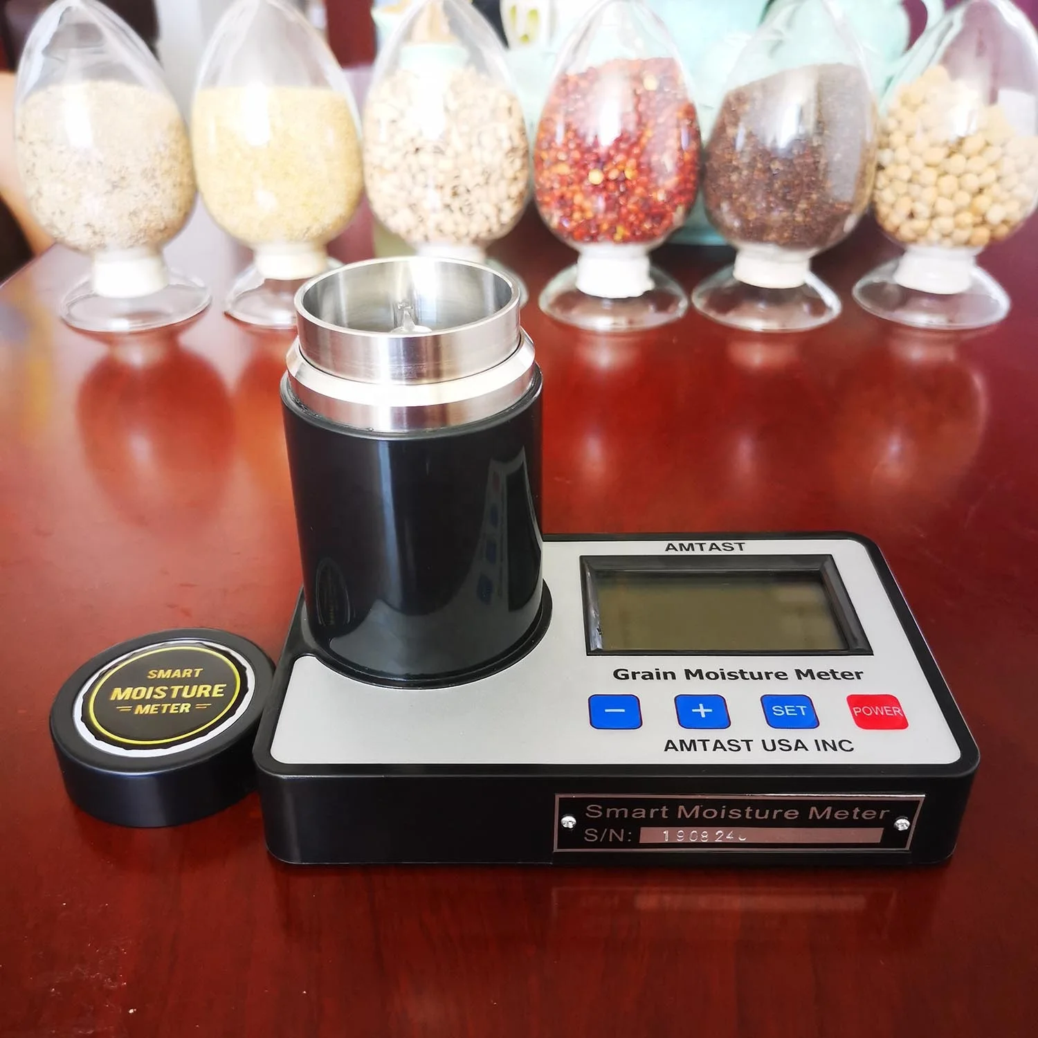

2026 GM006 Digital LCD Grain Moisture Meter for Coffee Cocoa Beans Paddy Rice Moisture Tester Hygrometer Humidity