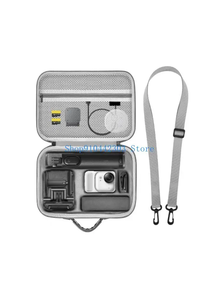 

652F Водонепроницаемый противоударный дизайн сумки для камеры для миниатюрных камер действия и хранения зарядного кабеля