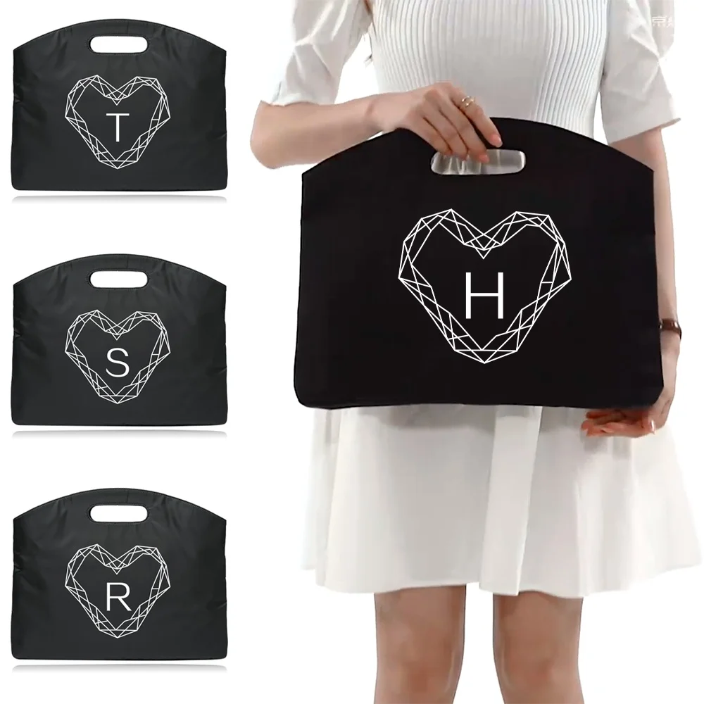 

Портфель, женская сумка для документов, сумка большой емкости, деловая сумка для ноутбука, чехол для работы, простой и портативный