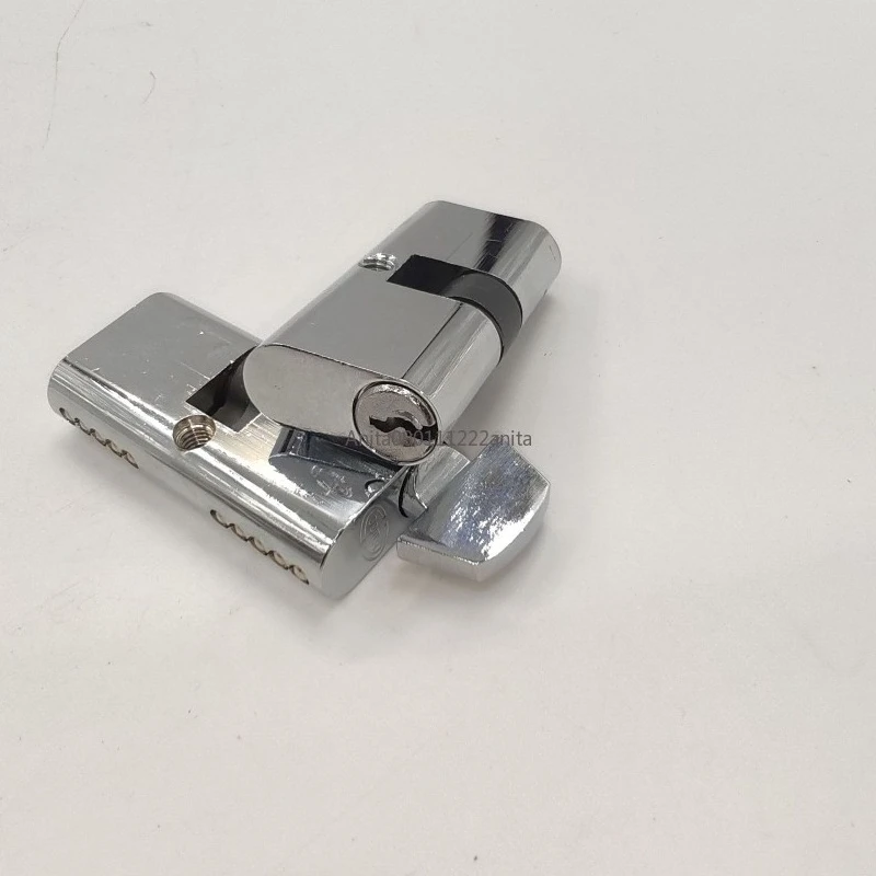 

Indoor Door Lock Core 54mm Single Dial Lock Cylinder OB Hole Glass Sliding DoorCore Interior Cylinder