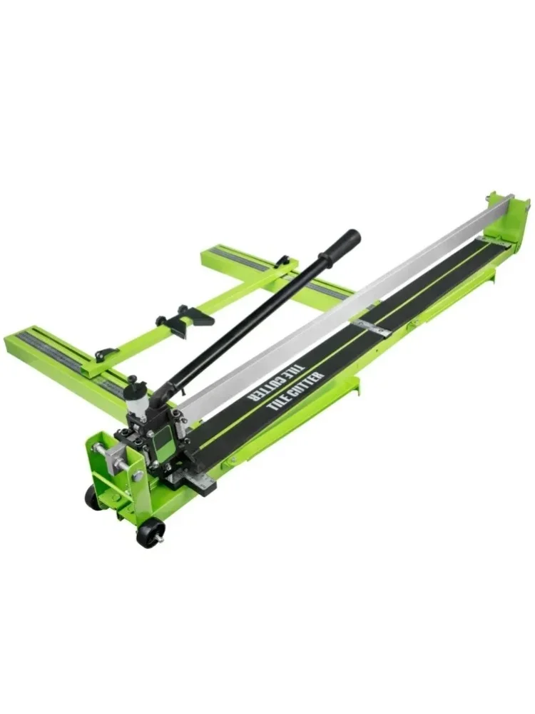 SIHAO Manueller Fliesenschneider mit Infrarot-Laserpositionierung, professionelles Einzelschienen-Handwerkzeug, präzises Schneiden für Porzellan-Boden- und Wandfliesen.