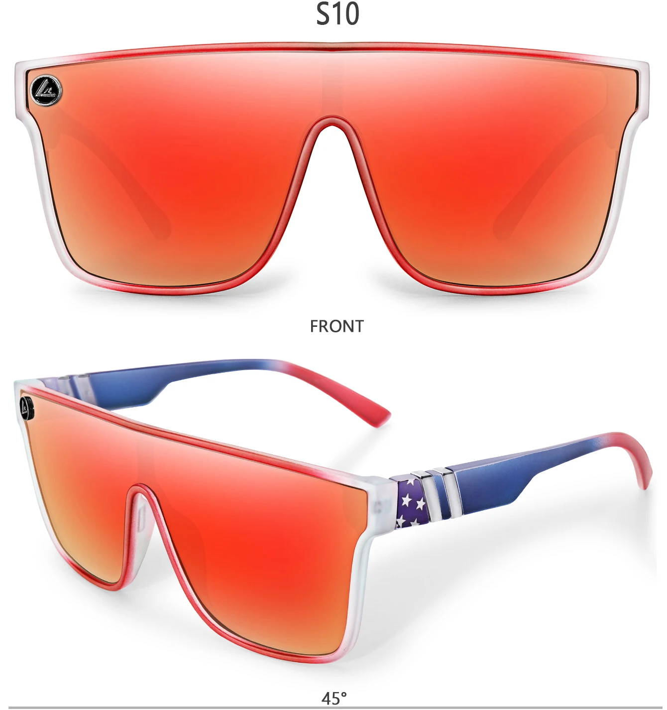 Loisruby Marke Männer Frauen Sonnenbrille fahren uv400 mehrfarbige Brillen Sport Luxus Outdoor Radfahren Angeln Sonnenbrille – Detail 12