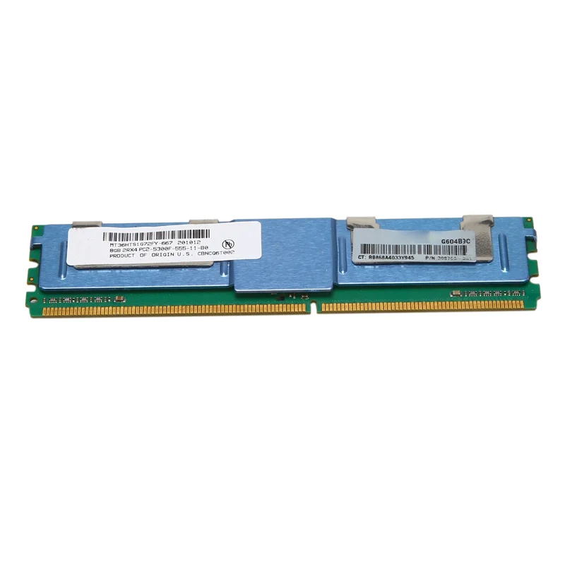 서버 메모리용 DIMM 1.7V 램 메모리, 8GB DDR2 램 메모리, 667Mhz PC2 5300 240 핀