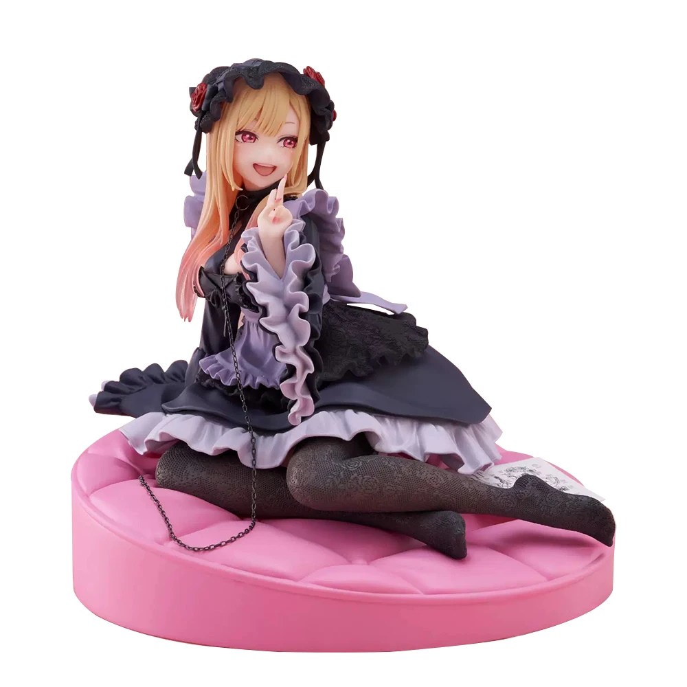 

Anime Dress Up doll Figure Black Maid Outfit Kitagawa Marin Action Figure Shizuku Kuroe Figurine cosplay girl statue Collect Toy