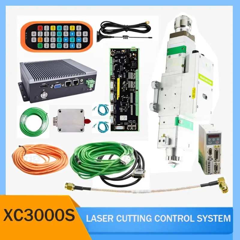 

Raytools Laser Cutting Control System XC3000S Series EtherCAT Connection or Pulse Connection Automatic Laser Cutting Head BM110