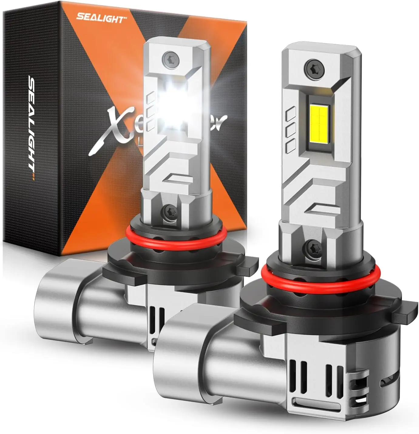 

Светодиодные лампы 9005, 40000 лм, ультраяркие, 6500K, холодный белый свет, с вентиляторным охлаждением, IP68, водонепроницаемые, простая установка, комплект из 2 штук.